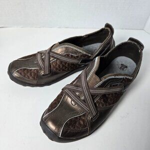 Route 66 Leather And Cloth Women's Shoes